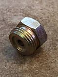 Перехідник балонний нарізний з G3/8LH на СП21,8LH (залізо Туреччина), фото 7