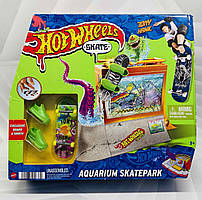 Набір Хот Вілс Скейт Акваріум Скейтпарк Hot Wheels Aquarium Skatepark