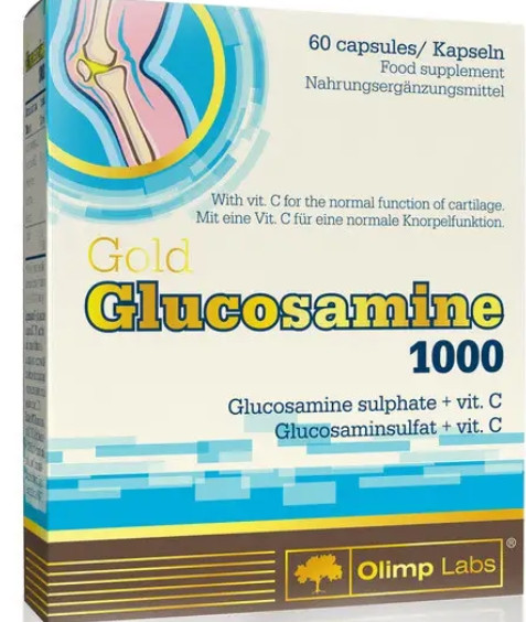 Для суглобів і зв'язок Olimp GLUCOSAMINE 1000 60 таб