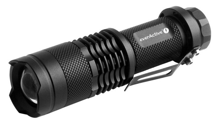 Ручний ліхтарик everActive FL-180 "Bullet", 1xAA/14500, 200Lm, CREE XP-E2