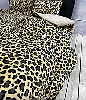 Ковдра покривало на еко овчині Євро 210х230