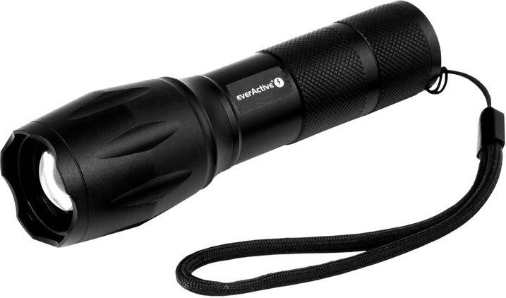 Ручний ліхтарик everActive FL-600, Cree XM-L2 LED, 3xAAA/18650, 600Lm, 10W, фото 1