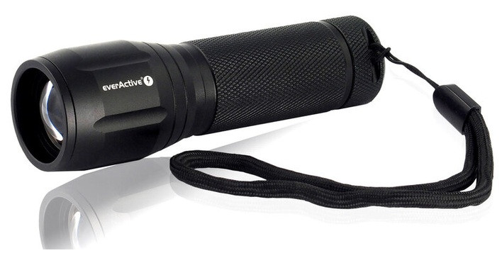 Ручний ліхтарик everActive FL300+, 3xAAA/18500, 350/550Lm, CREE XP-G3