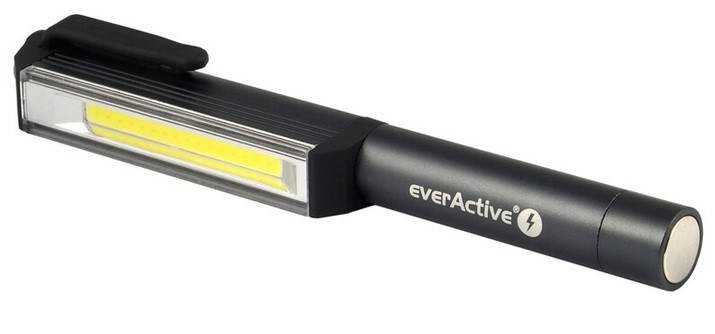 Ручний ліхтарик everActive WL-200, COB LED, 3xAAA, 200Lm, 3W, фото 1