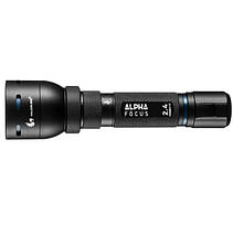 Ручний ліхтарик Falcon Eye Alpha Focus 2.4 FHH0116, 18650 2200mAh, 500Lm, CREE XM-L2, Alu, Focus, IPX4, USB, фото 4