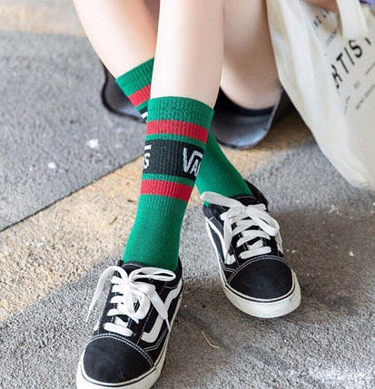 Жіночі шкарпетки Vans (36-39) широка резинка, фото 3