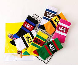 Жіночі шкарпетки Vans (36-39) широка резинка, фото 5