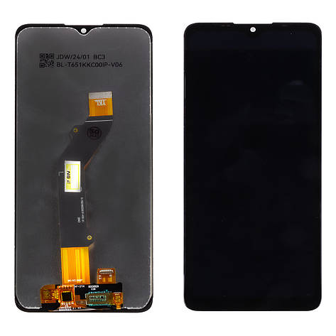 Дисплей TECNO Pop 4 Pro (BC3) (2020) із чорним тачскрином, фото 1