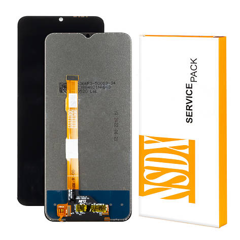 Дисплей VIVO Y31/Y53s/Y72 (5G) (2021) Service Pack з чорним тачскрином, фото 1