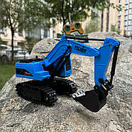Екскаватор на радіокеруванні “RoboCop” синій | Бульдозер на пульті управління | Екскаватор на радіоуправлінні, фото 2