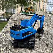 Екскаватор на радіокеруванні “RoboCop” синій | Бульдозер на пульті управління | Екскаватор на радіоуправлінні, фото 3