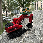 Екскаватор на радіокеруванні “Robo Cop” червоний | Бульдозер на пульті управління | Екскаватор на радіоуправлінні, фото 3