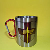 Чашки з карабіном і логотипом на замовлення