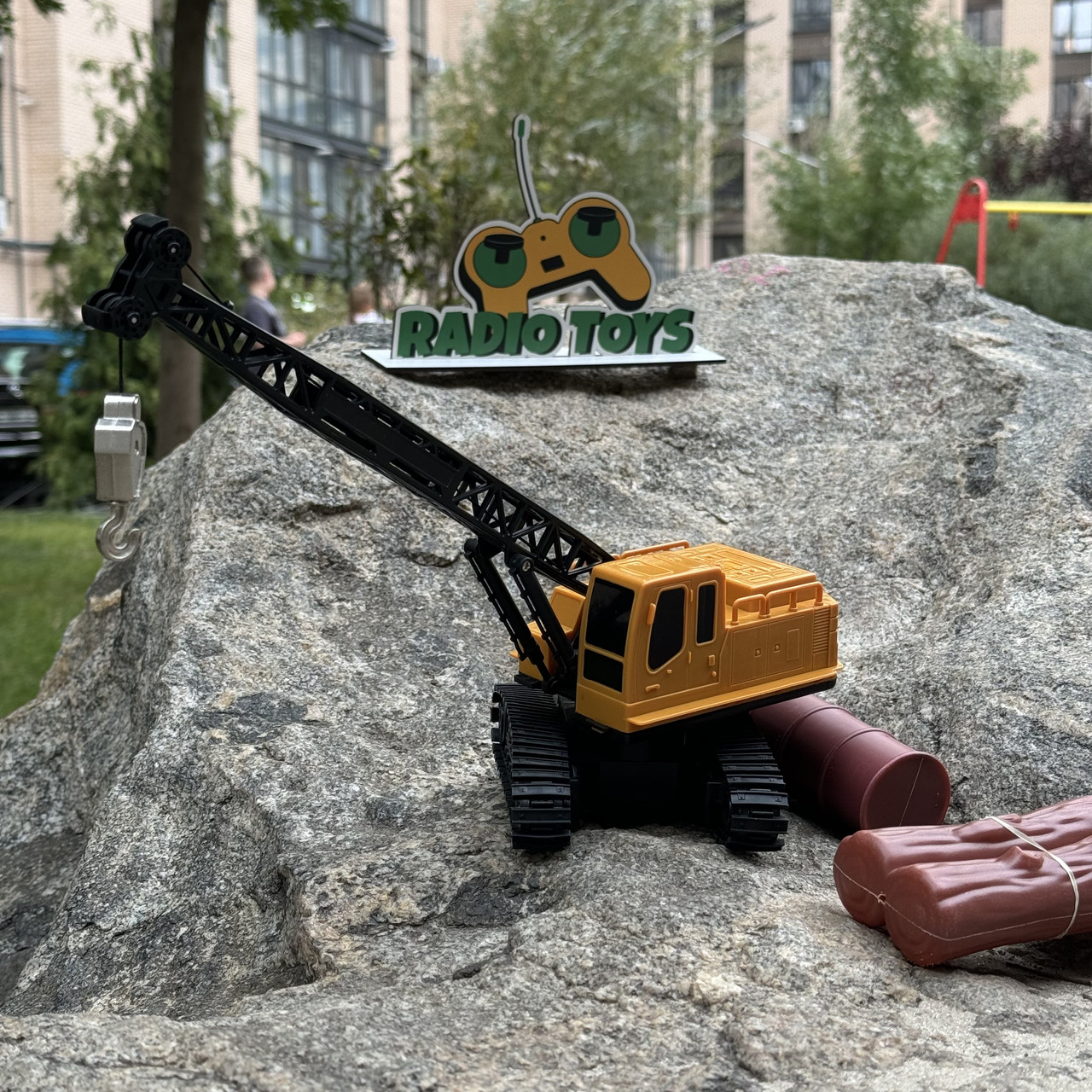 Екскаватор-кран на радіокеруванні «Catcher» | Екскаватор на радіоуправлінні | Автокран на пульті, фото 1