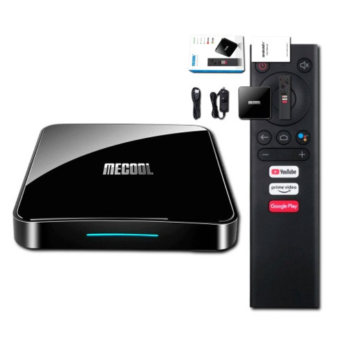 Смарт ТВ приставка 4К 3840x2160 Android TV 10.0 Mecool KM3 4GB 64GB (KM3 (464)_3499), фото 1