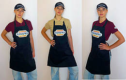 Форма офіціанта з логотипом, пошиття форми з принтом