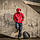 Куртка худі Helikon-Tex® Urban Tactic Hoodie Lite (FullZip)® - Red, фото 3