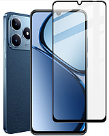 Захисне скло для Realme C63 / (чорний)
