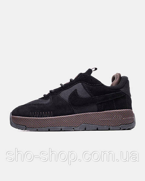 Nike Air Force 1 Wild Black Velvet Brown FB2348 001 SHO SHOP.COM.UA 2340648634