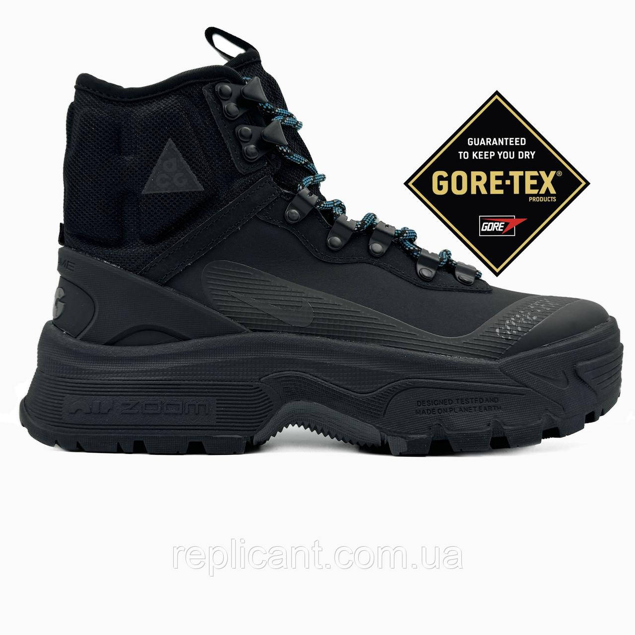 Мужские кроссовки Nike ACG Air Zoom Gaiadome GTX Black кросівки чоловічі Nike, фото 1