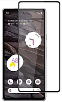 Захисне скло для Google Pixel 8A / (чорний)
