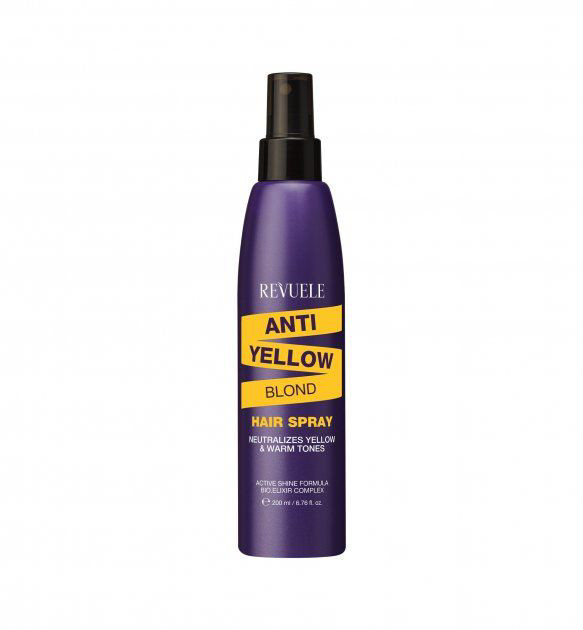Спрей для волосся з ефектом антижовтизни Revuele 200 ml, фото 1
