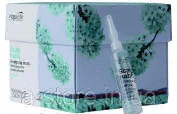 Nouvelle Scalp Habit Energizing Serum Зміцнююча сироватка для ламкого волосся в ампулах, фото 1