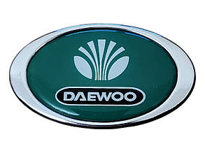 Емблема на капот,багажник Део Daewoo 71х42мм УЦІНКА!