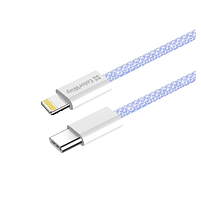 Кабель USB PD Type-C/Lightning ColorWay CW-CBPDCL061-PU 27W 1м фіолетовий, фото 2