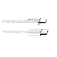 Кабель USB PD Type-C/Type-C ColorWay CW-CBPDCC061-GR 3,0A 60W 1м сірий, фото 2