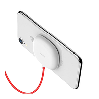 Зарядний пристрій бездротовий білий WXXP-02 BASEUS, фото 2