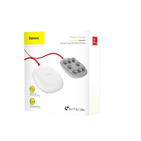 Зарядний пристрій бездротовий білий WXXP-02 BASEUS, фото 4
