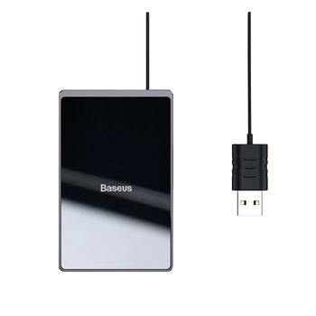 Зарядний пристрій бездротовий Baseus 15 W чорний