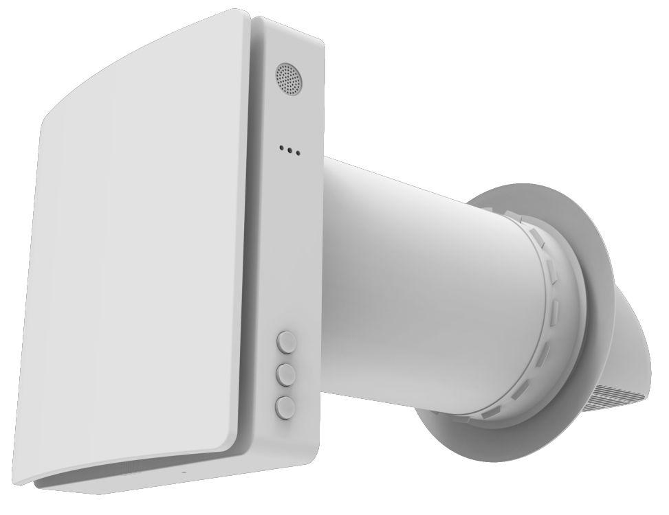 Рекуператор повітря побутовий з датчиком СО2 Tervix Pro Line ECO Pair Plus WiFi TERVIX, фото 1