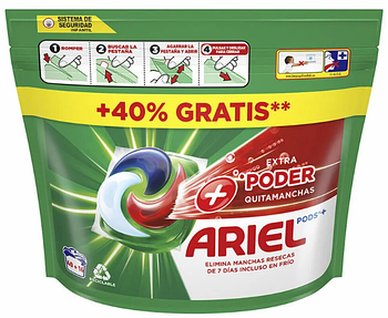 Капсули для прання універсальної білизни Ariel Pods 4 в 1 56 шт.