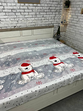 Плед новорічний Півтораспальний, фото 1