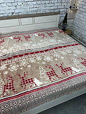 Плед новорічний Півтораспальний, фото 3