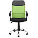 Офісне крісло із сітковою спинкою сидіння чорне спинка зелена Ультра Ю Ultra U хрестовина Хром Richman, фото 2