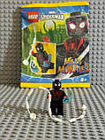 Lego Super Heroes Marvel Spiderman Miles Morales: мініфігуока Майлз Моралез із Людина павук 682402, фото 7