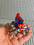 Lego Super Heroes Marvel Spiderman : мініфігурка Спайдермен із Людина павук 682404, фото 7