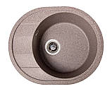 Гранітна кухонна мийка Romzha Voce. Гранітні мийки, мийки на кухню, раковина на кухню, фото 10