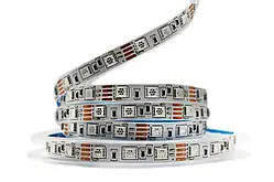 RGB Світлодіодна LED стрічка PROLUМ "S" 12V; 505060; негерметична. Котушка,ціна за 1 метр