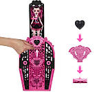 Monster High Draculaura HXH84 Лялька Монстр Хай Дракулаура Шафа з секретами, фото 6
