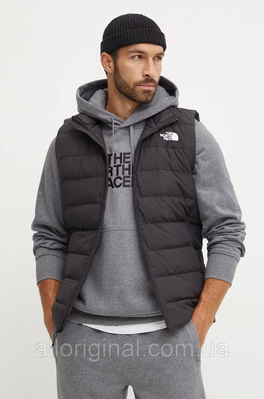 AllOriginal com ua Пухова безрукавка The North Face Aconcagua 3 Vest чоловіча колір чорний зимова NF0A84IK4H01