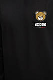 AllOriginal com ua Кофта лаунж Moschino Underwear колір чорний з принтом 17884413 РОЗМІРИ ЗАПИТУЙТЕ, фото 5