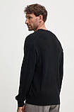 AllOriginal com ua Светр з домішкою вовни Armani Exchange чоловічий колір чорний 6DZM6G ZM5BZ РОЗМІРИ, фото 4