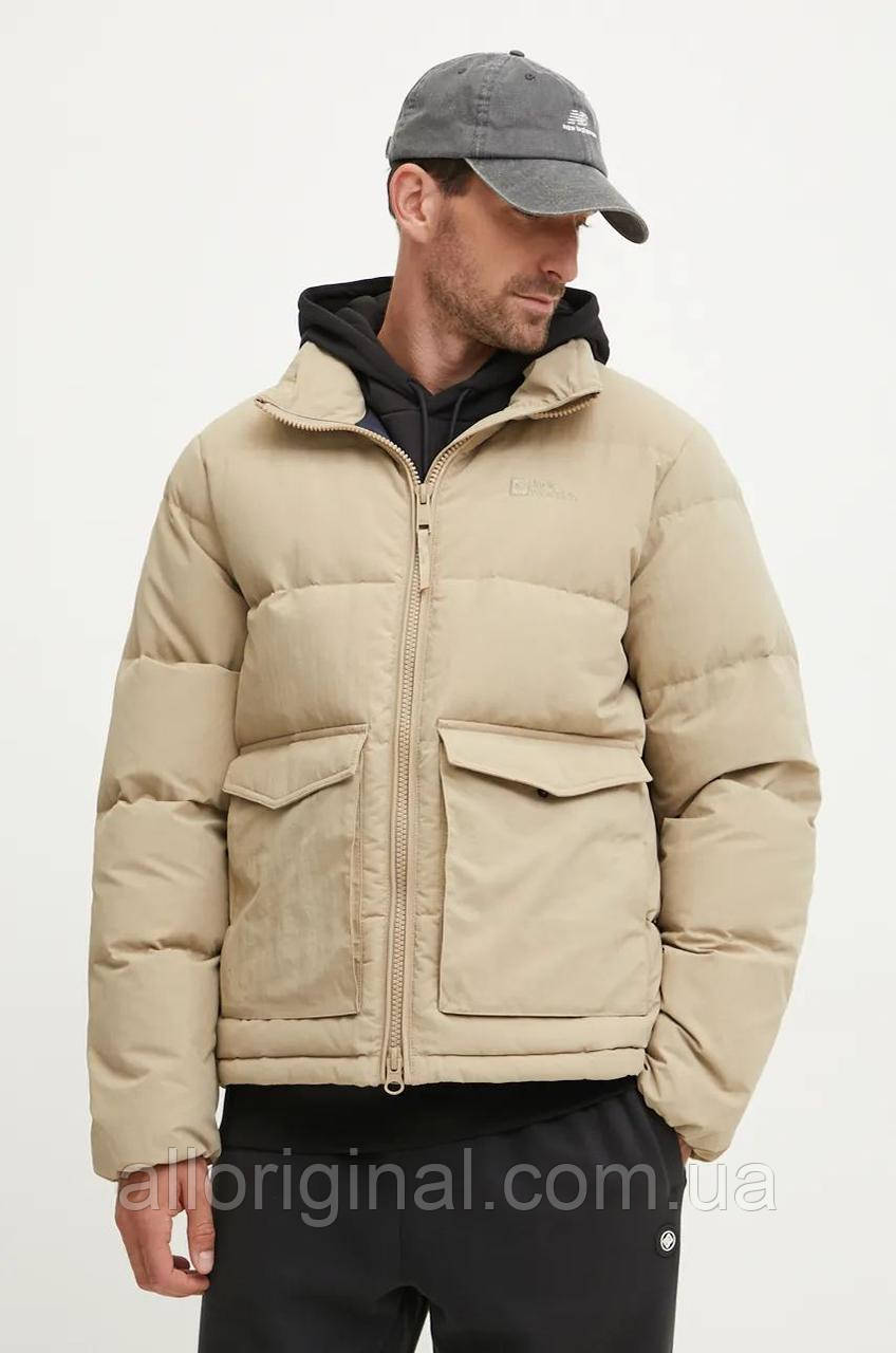AllOriginal com ua Пухова куртка Jack Wolfskin Nordlicht чоловіча колір бежевий зимова A60040 РОЗМІРИ