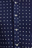AllOriginal com ua Бавовняна сорочка Polo Ralph Lauren чоловіча колір синій slim комір button-down 710951941, фото 3