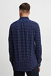 AllOriginal com ua Бавовняна сорочка Polo Ralph Lauren чоловіча колір синій slim комір button-down 710951941, фото 4