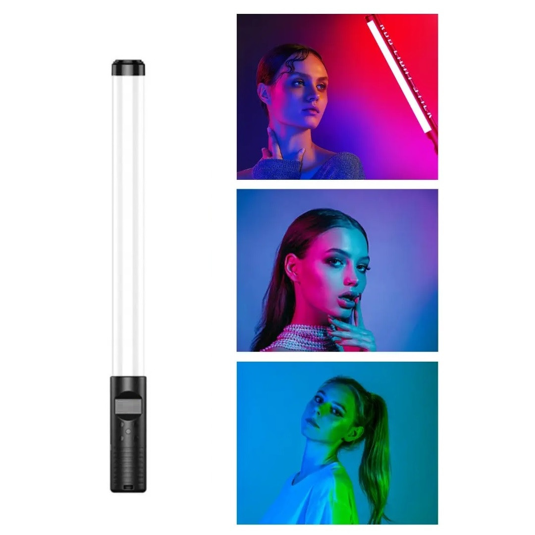 Світлодіодна лампа RGB Light Stick 20W з пультом керування (50 см)
